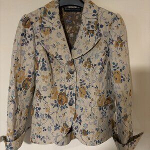 Dana Buchman Floral Blazer
